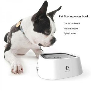 Hund Trinkwasser Schüssel 1,5 L Schwimm Nicht Benetzung Mund Katze Schüssel Ohne Spill Trinkwasser Dispenser ABS Kunststoff hund